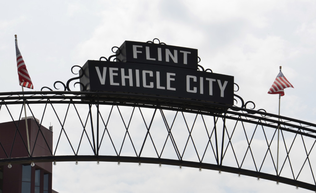 Flint Vehicle City sign