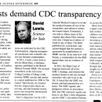 2016_4_21 Activists demand CDC transparency in vaccine safety