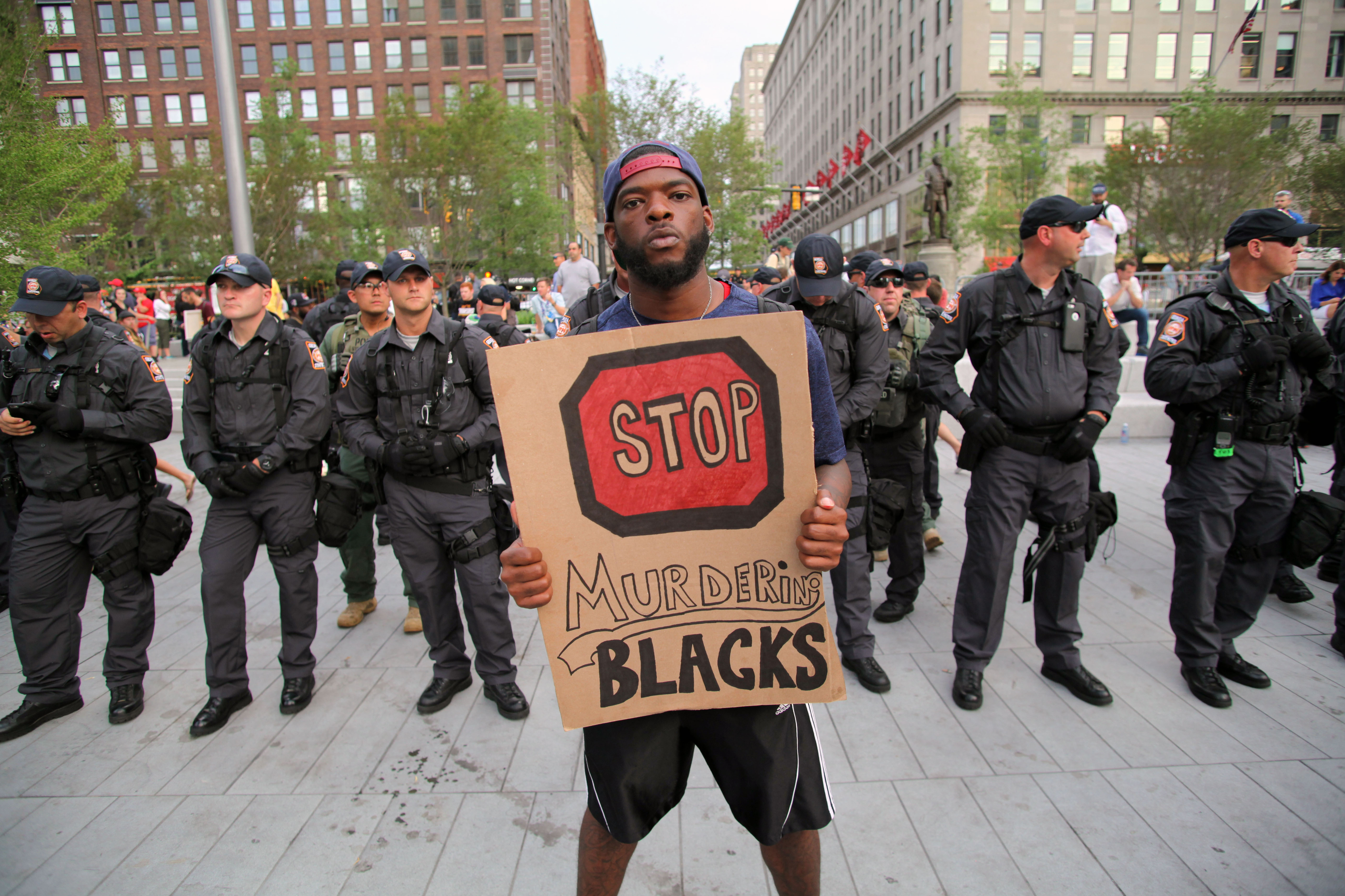 protest police shooting