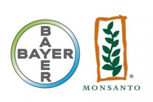 Bayer and Monsanto logos