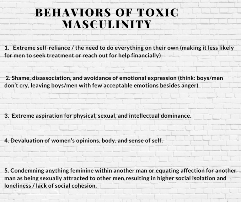 toxic masculinity essay pdf